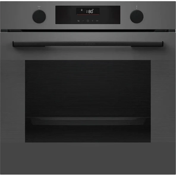 Bosch HUA736EN0T Ankastre Fırın Buhar Destekli Antrasit Gri ürün görseli 1