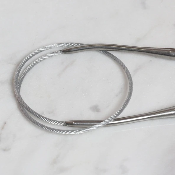 LOREN CRAFTS 4,5 MM ÇELİK MİSİNALI ŞİŞ 40 CM - Resim 2