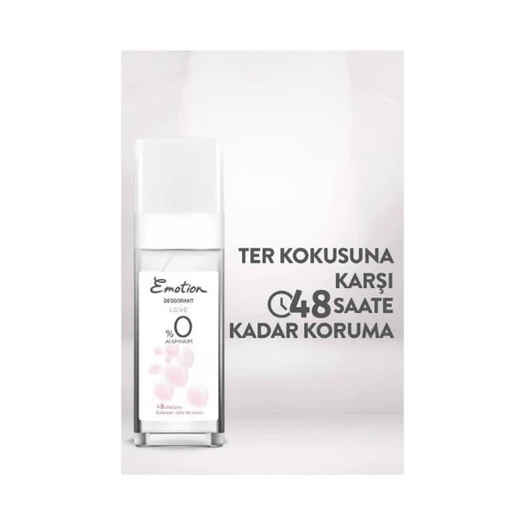 Emotion Sprey Deodorant Love 100 ml - Resim 3