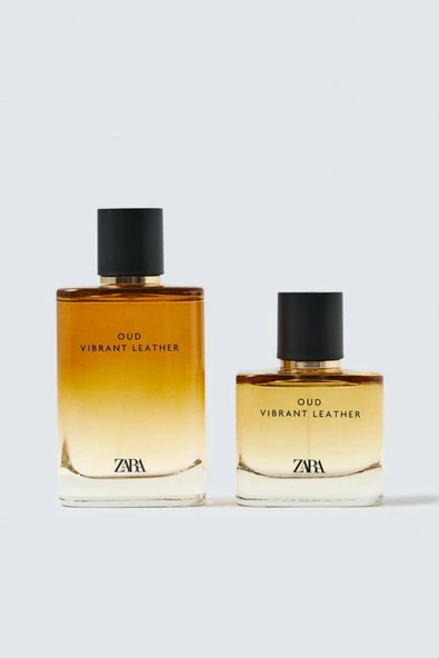 Zara OUD VIBRANT LEATHER SET EDP 100 ML (3.4 FL.OZ) + 60 ML (2.03 O.Z) ürün görseli 1