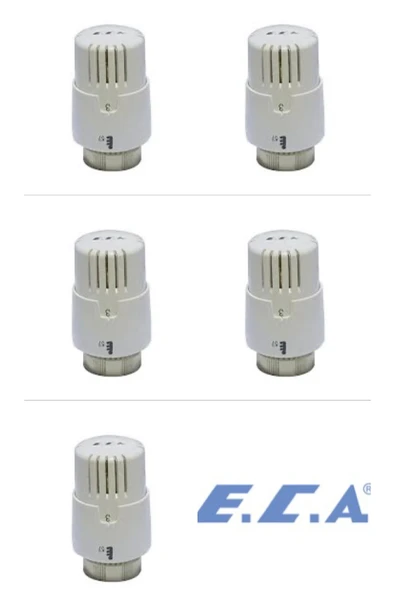 Eca TERMOSTATİK VANA KAFASI TRV4 ( 5 ADET CNK ) ürün görseli 1