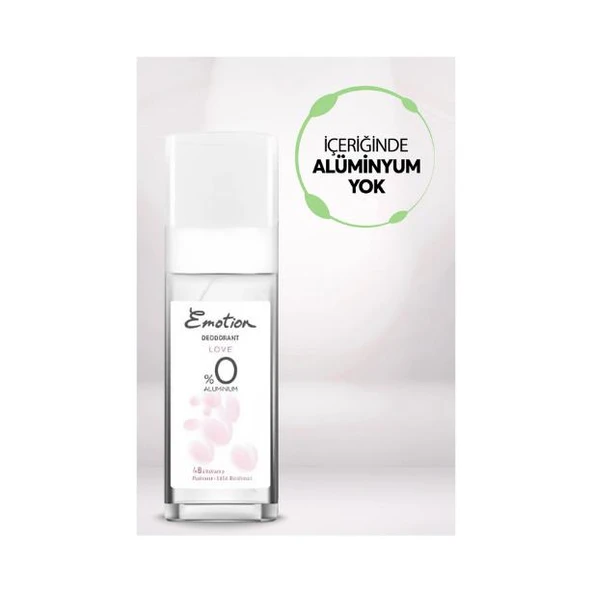 Emotion Sprey Deodorant Love 100 ml - Resim 2