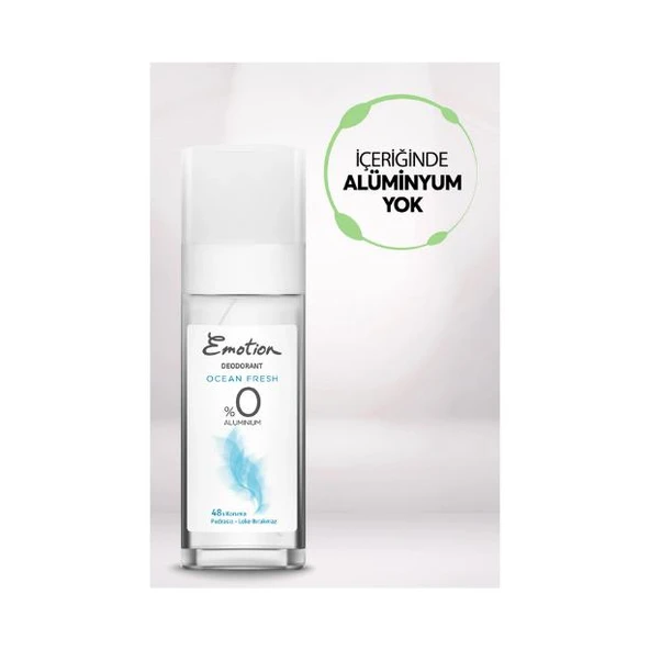 Emotion Sprey Deodorant Ocean Fresh 100 ml - Resim 2