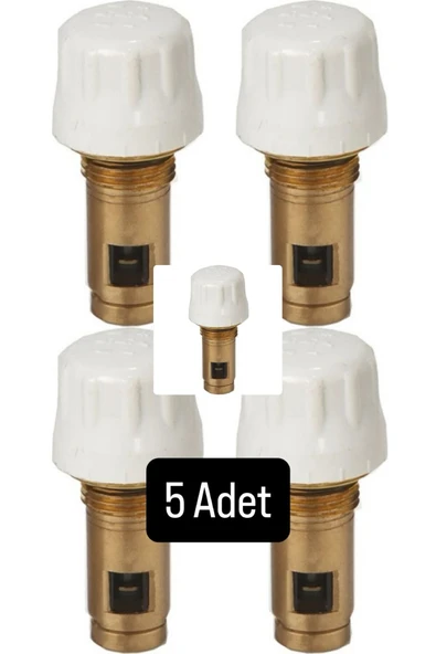 Eca CNK Termostatik Radyatör Petek Vanası Ventili 41.3mm 5'Lİ (Kompakt Tip Panel Radyatörler İçin) ürün görseli 1