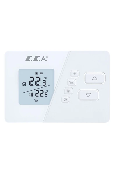 Eca Poly Comfort 200 W Kablosuz Oda Termostatı 7006903004 ürün görseli 1