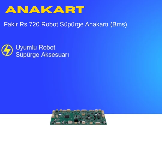 Fakir Rs 720 Robot Süpürge Anakartı ürün görseli 1