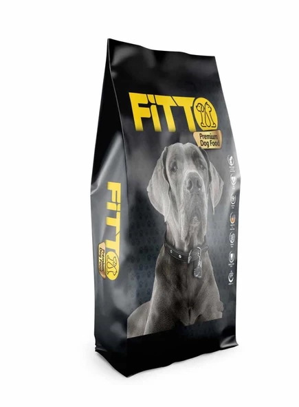 Fittoo Kuzu Etli Yetişkin Köpek Maması 15 KG ürün görseli 1