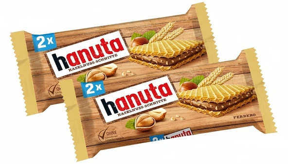 Hanuta Haselnuss-Schnitte Fındık Kremalı Gofret (2 ADET) ürün görseli 1