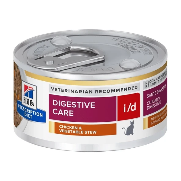 Hill's Prescription Diet Digestive Care I/d Tavuklu Kedi Konservesi 82 gr x 6 Adet ürün görseli 1