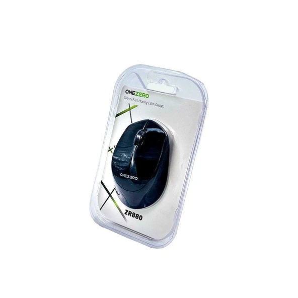 ZR880 Siyah Wireless Mouse ürün görseli 1