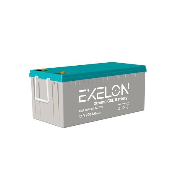 200 AH 12 VOLT JEL AKÜ EXELON ürün görseli 1