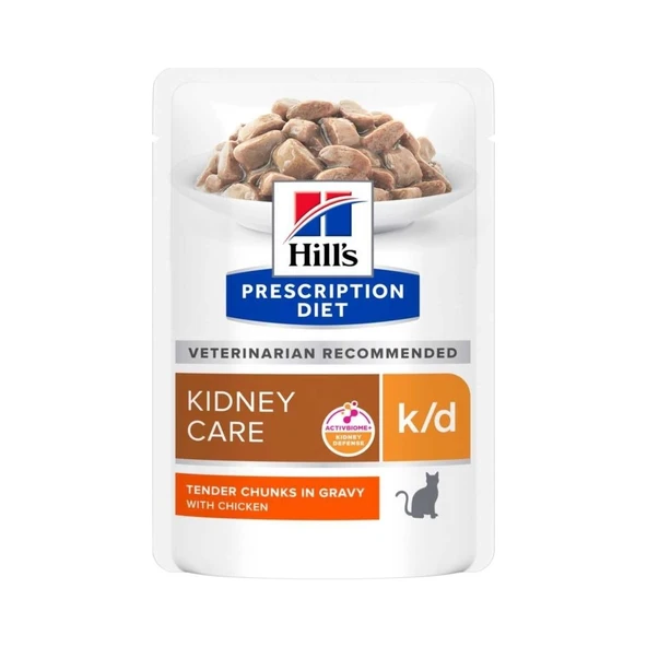Hill's Prescription Diet Kidney Care K/d Tavuklu Kedi Konservesi 85 gr x 12 adet ürün görseli 1