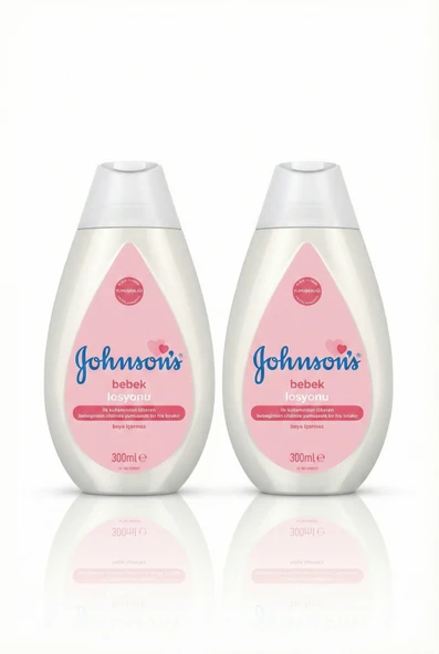 Johnson's Baby Bebek Losyonu - Klinik Olarak Kanıtlanmış Yumuşaklık - 2'li Avantaj Paketi (2 x 300ml) ürün görseli 1