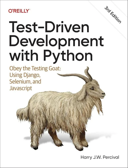 Test-Driven Development with Python: Obey the Testing Goat: Using Django, Selenium, and JavaScript 3rd Edition Harry Percival ürün görseli 1