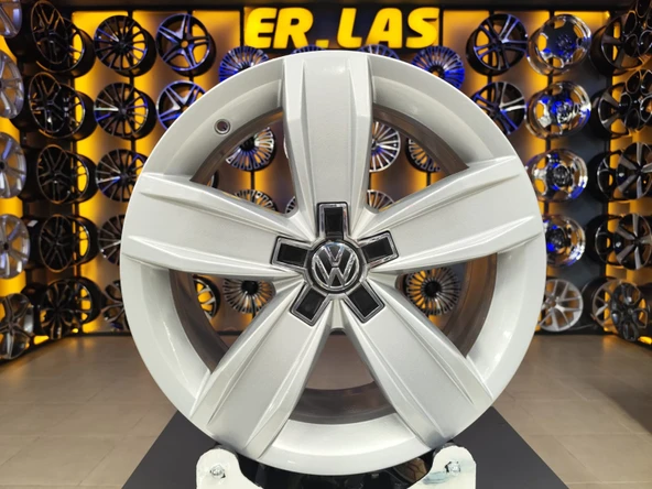 4 Adet VOLKSWAGEN ORIJINAL 7*17 5*112 ET40 57.1 SILVER JANT REVİZE EDİLMİŞ (Takım) ürün görseli 1