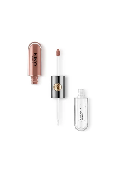 KİKO RUJ - UNLIMITED DOUBLE TOUCH - 103 NATURAL ROSE - UZUN SÜRE KALICI PARLAK / MAT LİKİT LİPSTİCK ürün görseli 1