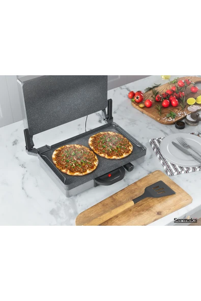 Sermeks Tost-lahmacun Makinesi Gri (TAVASIZ) ürün görseli 1