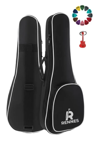 Rennes UCS-21 Soprano Ukulele Çantası Gigbag Softcase Kılıf ürün görseli 1