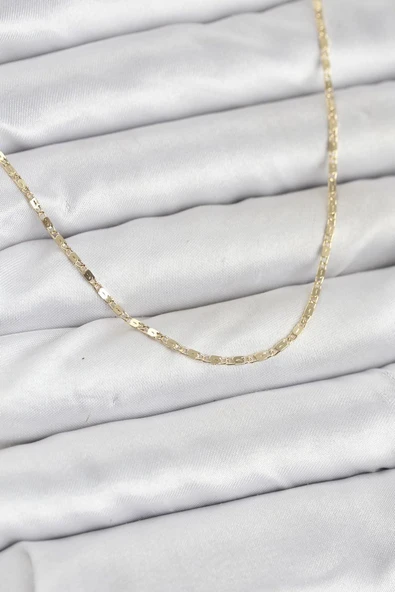 CM 14K Gold Renk Ezme Zincir Model 60 cm Kadın Kolye - TJ-BKO10933 ürün görseli 1