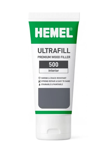 Hemel Ultrafill İnterior Tamir Macunu 200gr  Antrasit ürün görseli 1