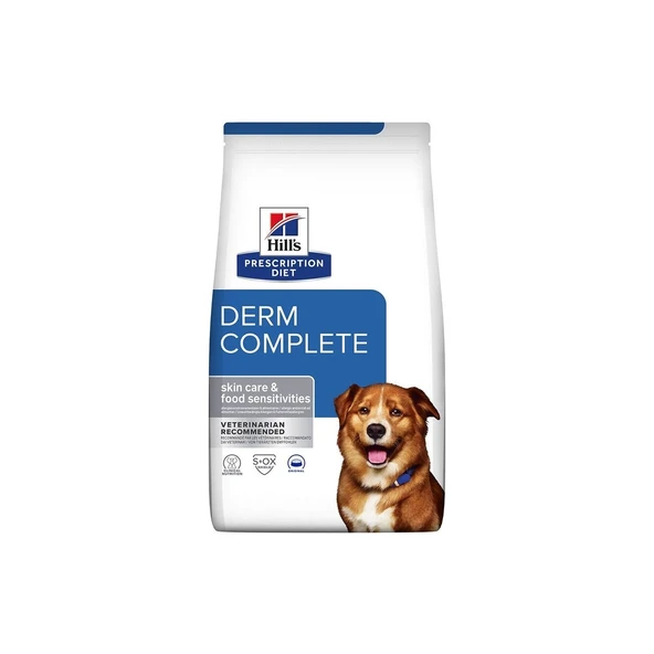 Hılls Prescrıptıon Dıet Derm Complete Köpek Maması 12KG ürün görseli 1