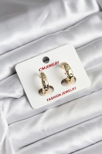 14K Gold Renk Kaplama CM Kadın Küpe - TJ-BKP11420 ürün görseli 1