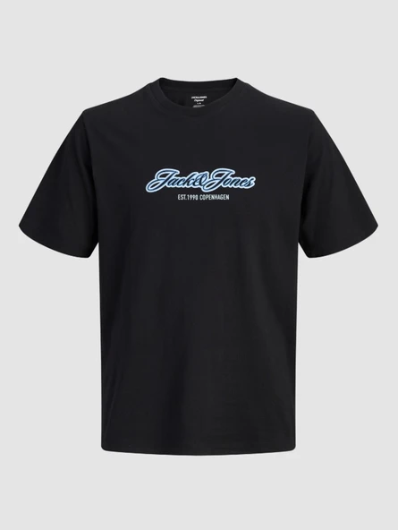 JACK JONES Yazı Baskılı Erkek Tişört 12297893 ürün görseli 1