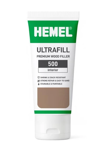 Hemel Ultrafill İnterior Tamir Macunu 200gr  Ceviz ürün görseli 1
