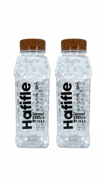 Hafifle Hindistan Cevizli ve Aromalı Tapyoka Toplu İçecek - Bubble Drink 350 ml (2 ADET) ürün görseli 1
