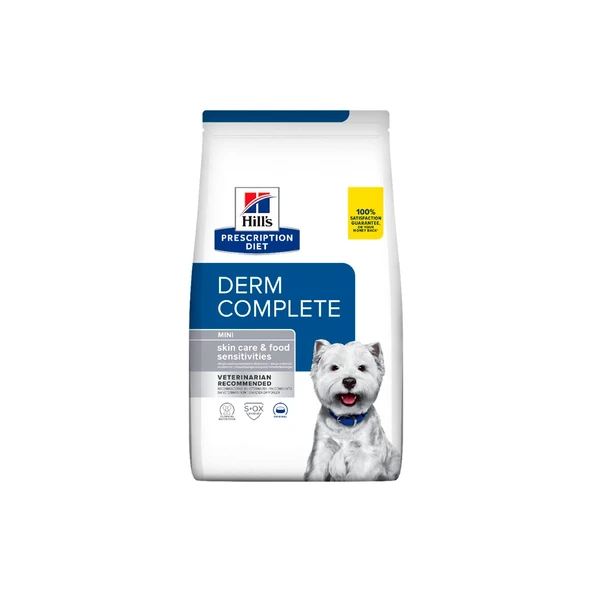 Prescription Diet Derm Complete Mini Irk Köpek Kuru Maması 6 kg ürün görseli 1
