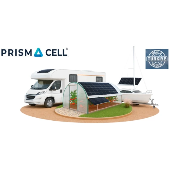 Prismacell 250 Watt Esnek Panel TOPCon Hücreli Yüksek Performans - Resim 3