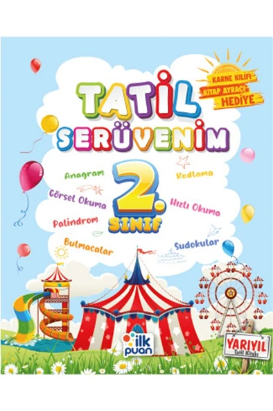 İLK PUAN 2. Sınıf Tatil Serüvenim Yarıyıl Kitabı ürün görseli 1
