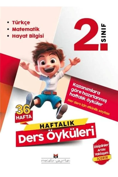 2. Sınıf Haftalık Ders Öyküleri 36 Föy (HDÖ) / Kolektif / Metafor Yayınları / 9786258181241 ürün görseli 1