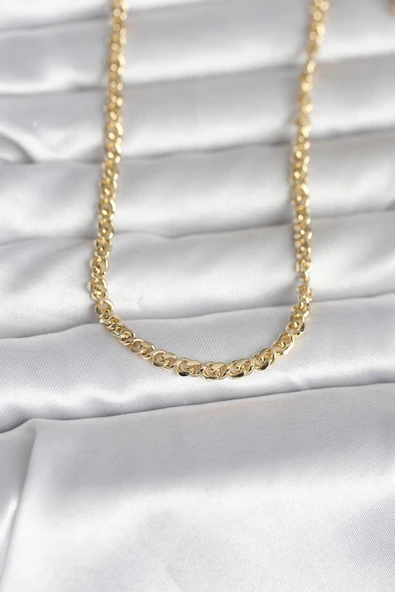 CM 14K Gold Renk Zincir Model 60 cm Kadın Kolye - EBJ260207W39459 ürün görseli 1