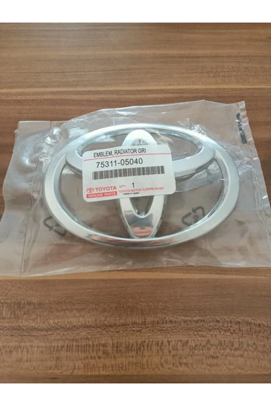 Corolla Ön Amblem 13 - 19 Yılları Arası Araçlara Uyumlu Toyota Corolla Arma Logo Ön Panjur A KALİTE ürün görseli 1