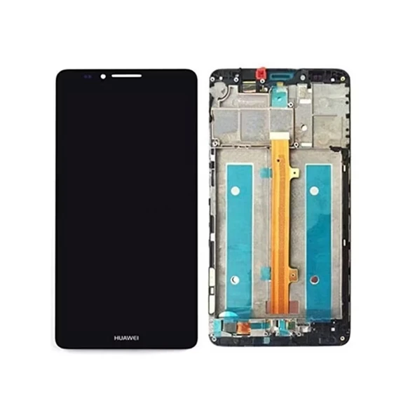Hwi Uyumlu Mate 7 Lcd Ekran Siyah Çitalı ürün görseli 1