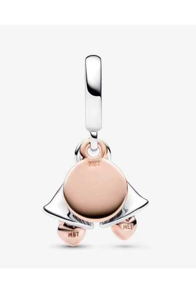 Just Married Wedding Bells Double Dangle - Resim 3