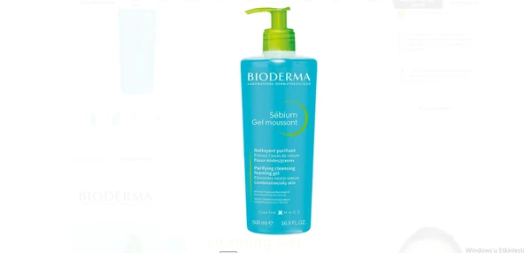Bioderma Sebium Foaming Cilt Temizleme Jeli 500 ml ürün görseli 1