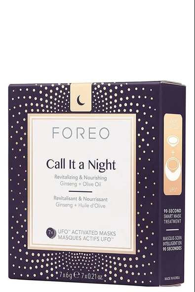 Foreo Ufo Call It a Night 7'li Maske ürün görseli 1
