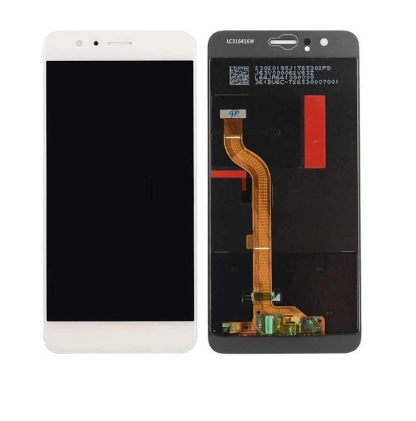Hwi Uyumlu Honor 8 Lcd Ekran Beyaz Çitasız ürün görseli 1