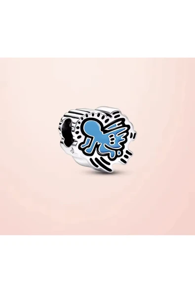Keith Haring™ X Radiant Angel Charm - Resim 3