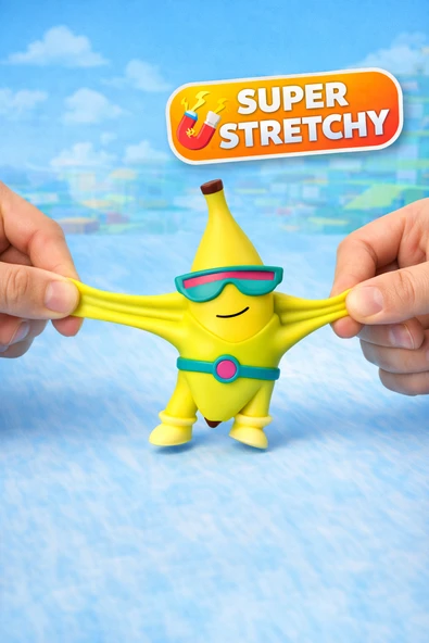 PTTAVM: 3'lü Stumble Guys Monster Flex I Esnek Figür Seti – Super