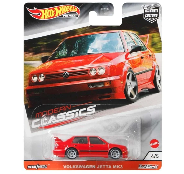 Hot Wheels Premium Car Culture Volkswagen Jetta MK3 ürün görseli 1