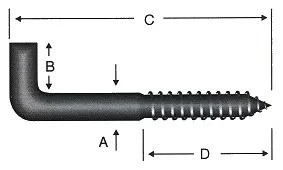 Şofben Çivisi No 1 / 5.8x50 - 100 Adet - Resim 2