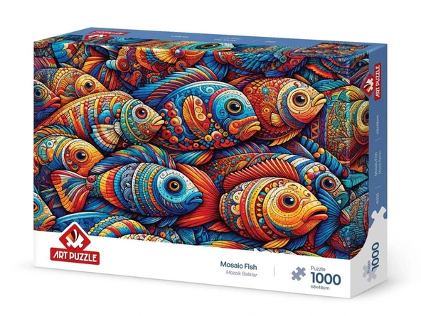 Art Puzzle Mozail Balıklar 1000 Parça 41035 ürün görseli 1