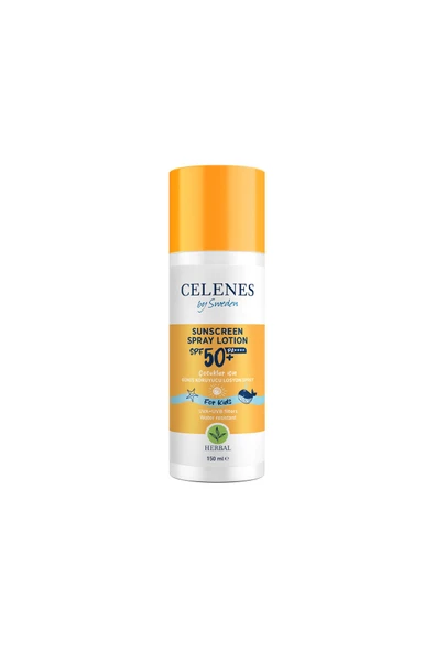 CELENES 150 ML HERBAL GUNES KORUYUCU LOSYON SPREY KIDS 50 SPF ürün görseli 1