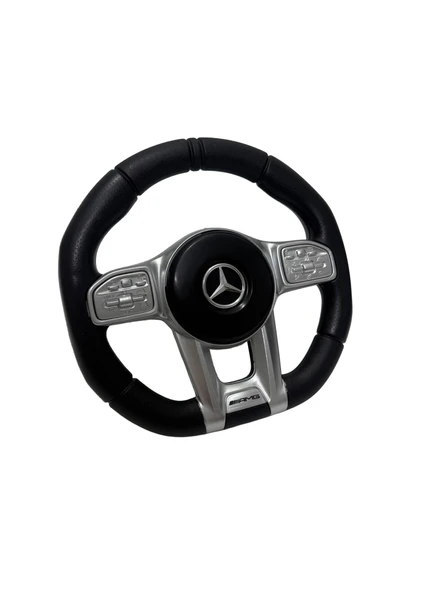 Mercedes G63 Akülü Araba Direksiyonu 3 Pin 20cm ürün görseli 1