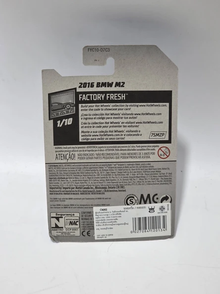 Hot Wheels 2016 BMW M2 - Resim 3