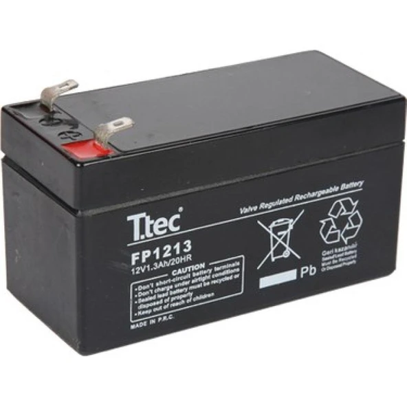 12V 1.3 AH Kuru Bakımsız Akü ürün görseli 1