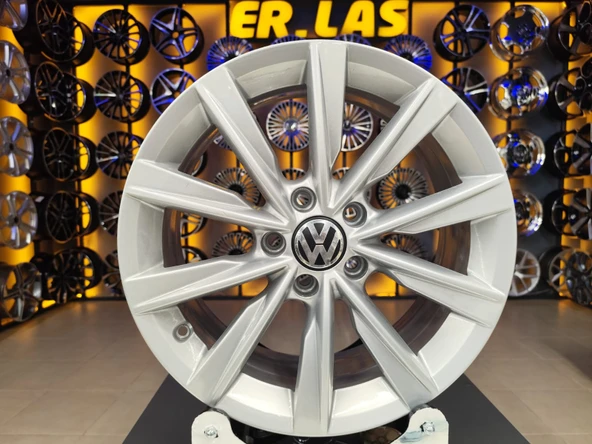 4 Adet VOLKSWAGEN ORIJINAL 7*17 5*112 ET43 57.1 SILVER JANT REVİZE EDİLMİŞ (Takım) ürün görseli 1